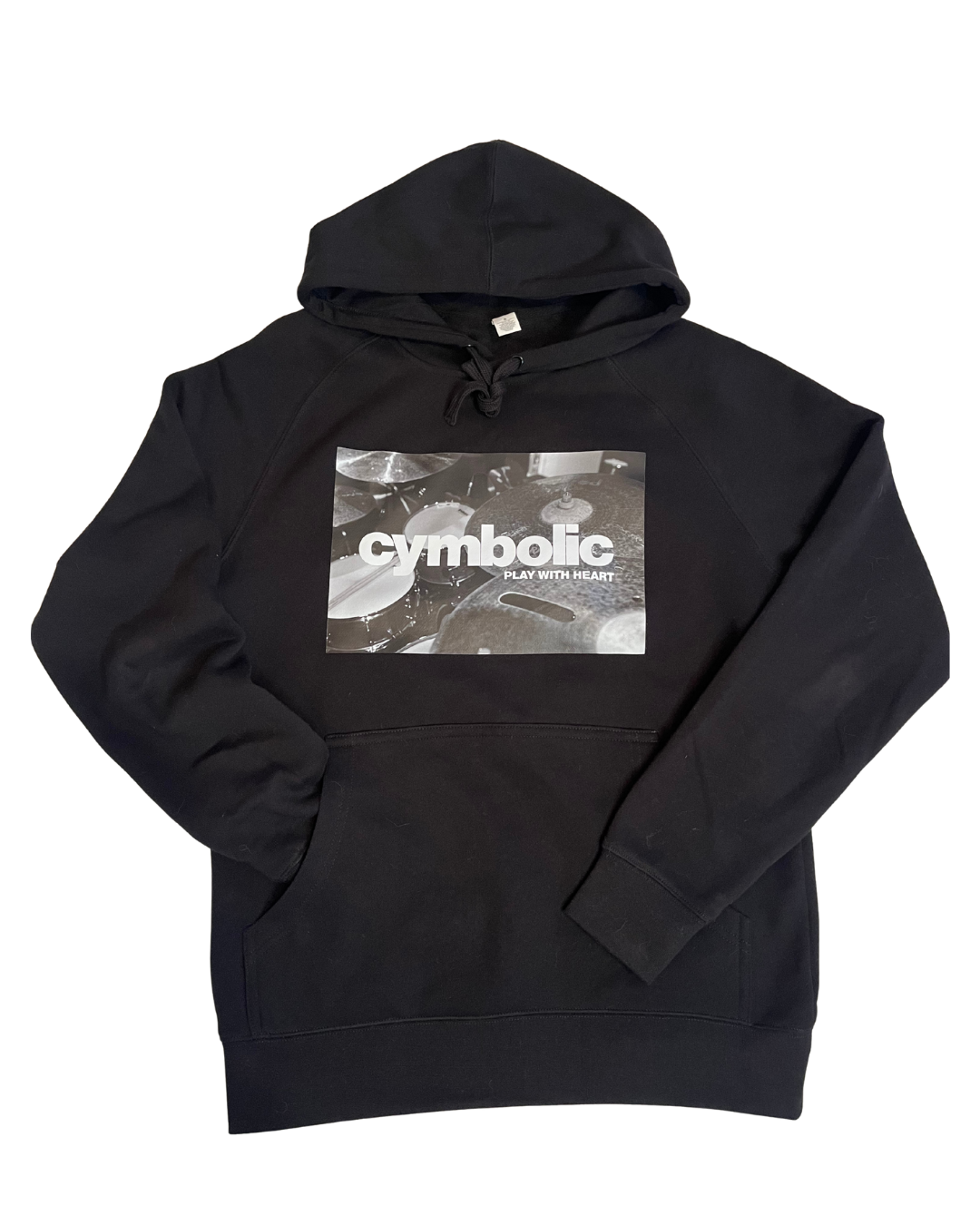 Cymbolic 'Play With Heart' Graphic Hoodie