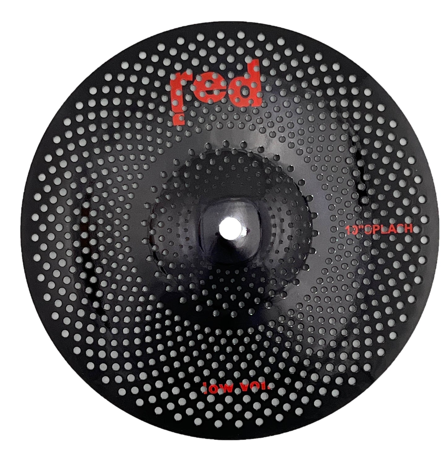 Low Volume 10" Splash Cymbal Silver / Red / Black / Purple
