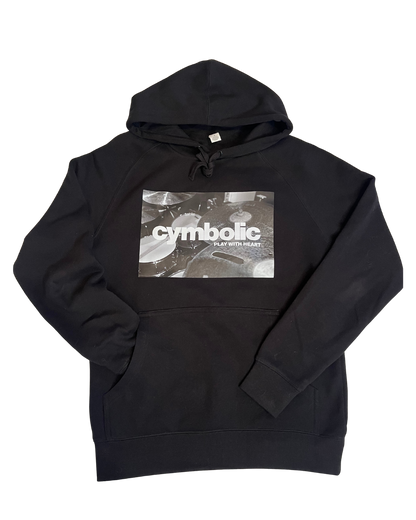 Cymbolic 'Play With Heart' Graphic Hoodie
