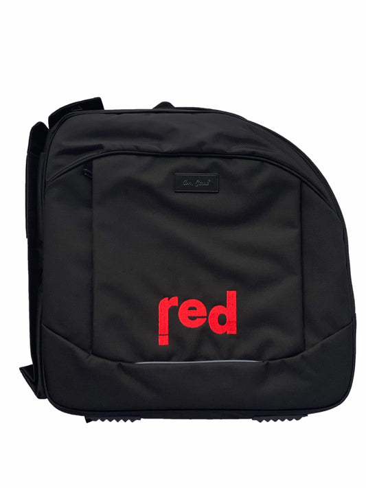 Red Deluxe Snare Drum Bag / Case 14x6.5"